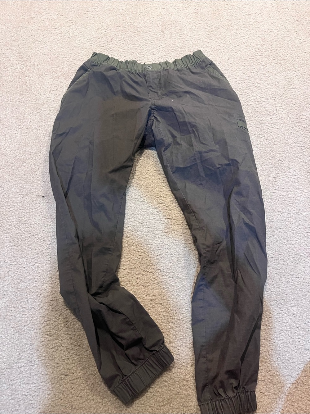 Prana women’s size 10 Olive Jogger hiking Pants outdoor